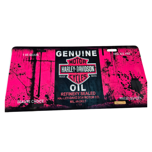 Custom Design License Plate